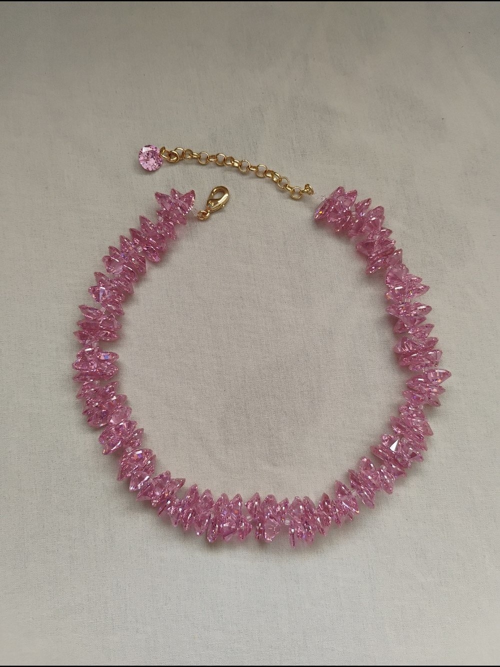 Roxanne Assoulin The Cubic Cluster Necklace